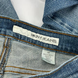Dkny Jeans - 30W UK 8 Blue Cotton Blend