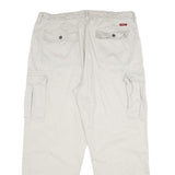 CHAPS Mens Cotton Beige Regular Fit Cargo Trousers W38 L30 Casual Utility