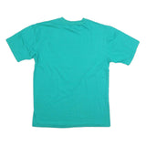HANES Mens Turquoise Grey Cup Champions Saskatchewan Roughriders Graphic T-Shirt