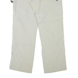 DACHSTEIN Womens Relaxed Beige Polyester Blend Zip Trousers W35 L32 Outdoor