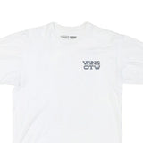VANS Mens White Skate Graphic T-Shirt M Short Sleeve Crew Neck Casual