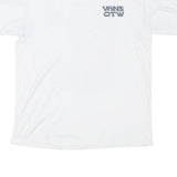 VANS Mens White Skate Graphic T-Shirt M Short Sleeve Crew Neck Casual