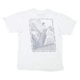 VANS Mens White Skate Graphic T-Shirt M Short Sleeve Crew Neck Casual