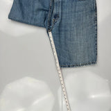Levis Denim Shorts - 36W 10L Blue Cotton