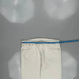 Levis Jeans - 38W 30L White Cotton