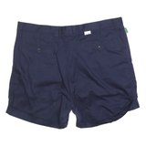 EUROPEAN PROJECT Mens Shorts Navy Blue Casual XL W40 Cotton Blend Comfortable