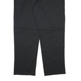 DICKIES Mens Cotton Blend Black Regular Fit Straight Leg Trousers W38 L30