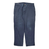 Carhartt Carpenter Trousers - 38W 31L Blue Cotton