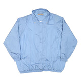 TUDOR COURT Womens Blue Button Jacket 2XL Polyester Blend Lightweight Classic