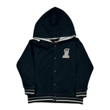 Age 4-5 Harley Davidson Graphic Hoodie - Small Black Cotton Blend