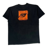 Buckle Up Every Time Fruit Of The Loom Graphic T-Shirt - XL Black Cotton