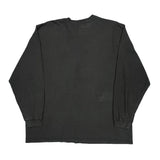 Carhartt Long Sleeve T-Shirt - 2XL Black Cotton