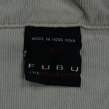 Fubu Jacket - Large Beige Corduroy