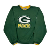 Green Bay Packers Starter Nfl Sweatshirt - Large Green Cotton