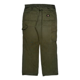 Dickies Carpenter Pants - 34W 30L Green Cotton