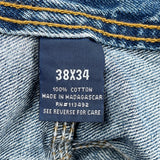 Unbranded Carpenter Jeans - 36W 34L Blue Cotton