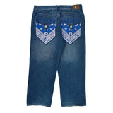 Makaveli Jeans - 37W 32L Blue Cotton