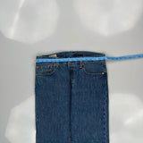 Levis 501 Jeans - 32W 31L Blue Cotton