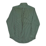Ralph Lauren Striped Shirt - Medium Green Cotton