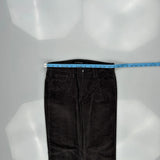 Calvin Klein Jeans Cord Trousers - 30″ Waist Black Corduroy