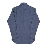 Polo By Ralph Lauren Checked Shirt - Small Blue Cotton