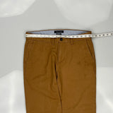 Tommy Hilfiger Chinos - 33W 29L Brown Cotton