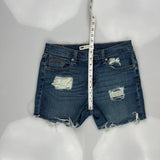 Levis Denim Shorts - 31W UK 12 Blue Denim
