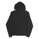 PUMA Womens Black Hoodie UK 16 Cotton Blend Pullover Casual Sweatshirt