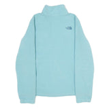 THE NORTH FACE Womens Blue Jacket L Polyester Fleece Outdoor Zip Up Casual