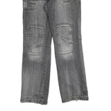 TWO BOXES Mens Regular Fit Blue Denim Straight Zip Jeans W33 L33 Cotton Blend