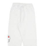CHAMPION Mens Joggers White XS W26 L26 Cotton Blend Slim Fit Elastic Cuffs