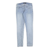 LEVI'S 524 Womens Jeans Blue Slim Skinny Denim Light W28 L32 Zip Cotton Blend