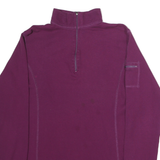 CARHARTT Womens Purple Plain Pullover Jumper Cotton XL Workwear Casual