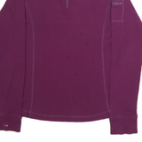 CARHARTT Womens Purple Plain Pullover Jumper Cotton XL Workwear Casual