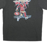 HOMAGE Mens Black NFL Blitz Brock Purdy Graphic T-Shirt XL Short Sleeve Crew