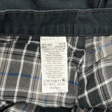 Carhartt Cargo Trousers - 40W 30L Black Cotton