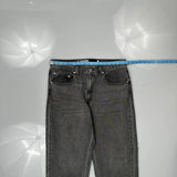 Silver Tab Levis Loose Jeans - 34W 32L Gray Cotton
