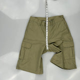 Dickies Cargo Shorts - 28W 13L Khaki Polyester Blend