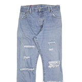 LEVI'S 517 STRAIGHT Womens Blue Cotton Blend Regular Straight Denim W30 L28