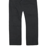 DICKIES Mens Black Cotton Blend Regular Straight Trousers W30 L29 Workwear