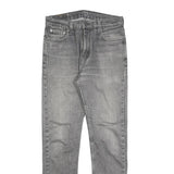 LEVI'S 510 Mens Slim Grey Denim Jeans W30 L32 Casual Zip Cotton Blend