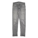 LEVI'S 510 Mens Slim Grey Denim Jeans W30 L32 Casual Zip Cotton Blend