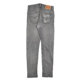 LEVI'S 510 Mens Slim Grey Denim Jeans W30 L32 Casual Zip Cotton Blend