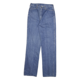 CRACK Mens Jeans Blue Slim Straight Denim Medium W28 L33 Classic Cotton Zip