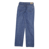 CRACK Mens Jeans Blue Slim Straight Denim Medium W28 L33 Classic Cotton Zip