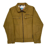 Columbia Jacket - Large Brown Cotton