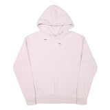 KARL KANI Mens Pink Cotton Blend Pullover Hoodie S Minimal Logo Casual