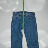 501 Levis Jeans - 34W 34L Blue Cotton