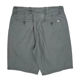 Levis Chino Shorts - 32W 10L Gray Cotton