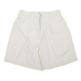 WHITE STAG Womens Shorts White Casual S W25 Linen Blend Lightweight